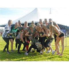 Team E - before the mudd started